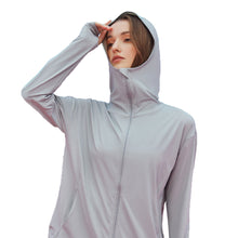 将图片加载到图库查看器,Cooling Pocketable Hoodie Jacket UPF50+