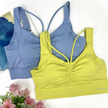 Load image into Gallery viewer, Sports Bra With High-Elastic Gather