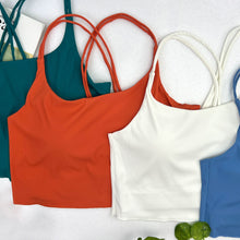 Load image into Gallery viewer, Ruffle X-Back Top