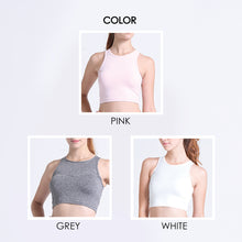 Load image into Gallery viewer, 【DEVI】Open Back Sports Bra 中长度高领舒适运动內衣