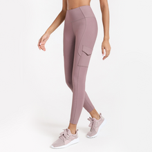 Load image into Gallery viewer, High Waist Thread With Pocket Long Legging