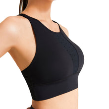 将图片加载到图库查看器,网格交叉美丽的背部运动文胸