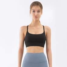 Load image into Gallery viewer, Strappy X-Back Sports Bra