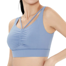 Load image into Gallery viewer, Sports Bra With High-Elastic Gather