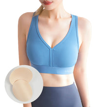 Load image into Gallery viewer, Strappy Cross-back Adjustable Sports Bra