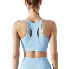 Load image into Gallery viewer, Zipper Racer Back Sports Bra 2.0