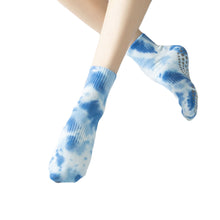 Load image into Gallery viewer, Tie Dye Anti-slip Quarter Length Socks