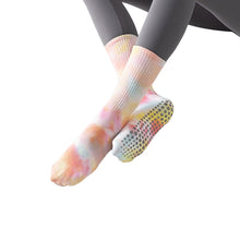 Load image into Gallery viewer, Tie Dye Anti-slip Crew Length Socks