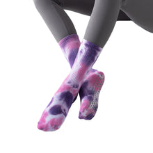 Load image into Gallery viewer, Tie Dye Anti-slip Crew Length Socks