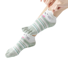 Load image into Gallery viewer, Stripes Anti-slip Toe Sock