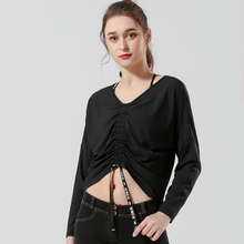 Load image into Gallery viewer, Center Strap Long Sleeves Top
