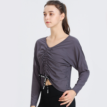 Load image into Gallery viewer, Center Strap Long Sleeves Top