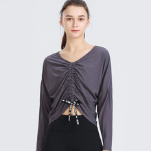 Load image into Gallery viewer, Center Strap Long Sleeves Top