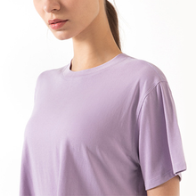Load image into Gallery viewer, Loose Short Sleeves Crop Top