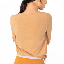 Load image into Gallery viewer, Eos Slanted-side Long Sleeves Top