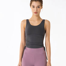 Load image into Gallery viewer, Cansy Gather Side Tank Top