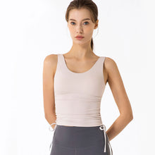 Load image into Gallery viewer, Cansy Gather Side Tank Top