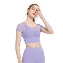 Load image into Gallery viewer, Vibe Mesh Crop Top