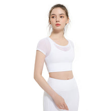 Load image into Gallery viewer, Vibe Mesh Crop Top