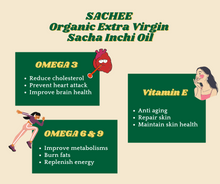Load image into Gallery viewer, 【Value Pack】Sachee Sacha Inchi Oil BUY 3 FREE 1 Sacha Inchi Tea